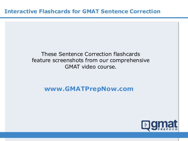 gmat sentence correction problems